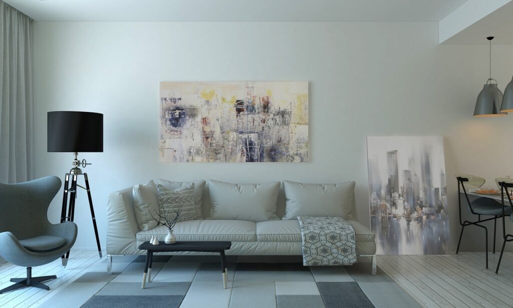 living room, interior design, furniture-Apartment